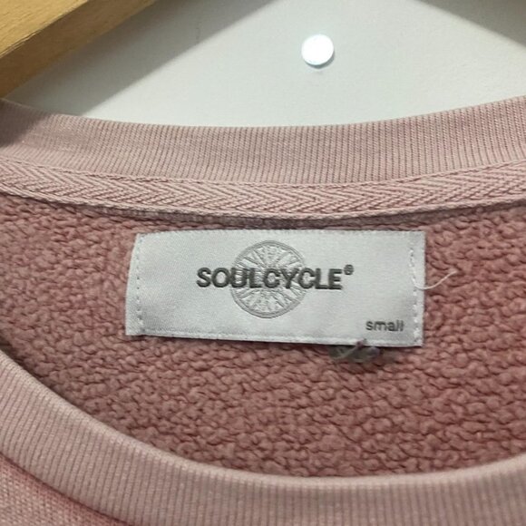 Soulcycle Pink Graphic Sweatshirt Size Small - Picture 2 of 4